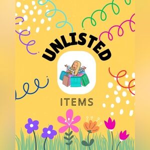 (❁´◡`❁) UNLISTED ITEMS NOTIFICATION FLYER